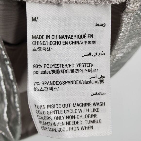 INC INTERNATIONAL CONCEPTS womens M silver knot front tank top - Picture 5 of 7